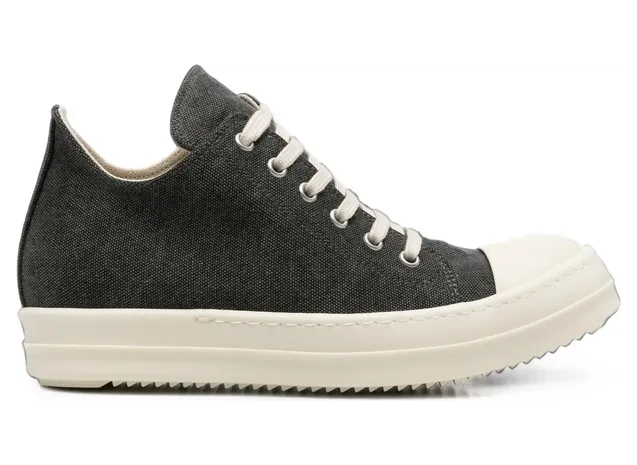 Rick Owens Drkshdw Canvas Low-top “Black” (DS02F6802 CVG 14811)