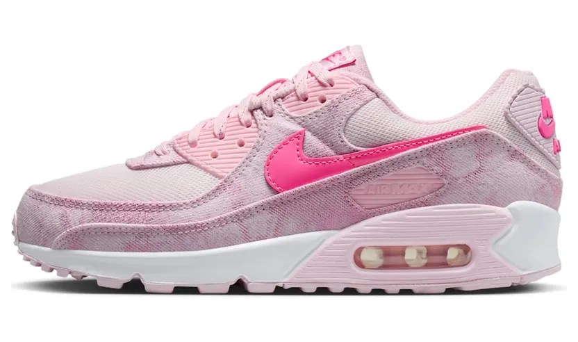 Nike Air Max 90 Womens “Pink Denim” (IR1975-663)