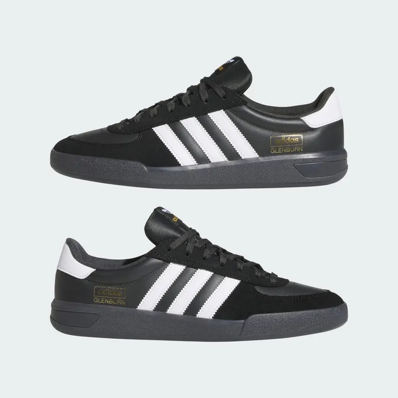Adidas GLENBURN Core Black / Cloud White / Carbon (KJ5045)