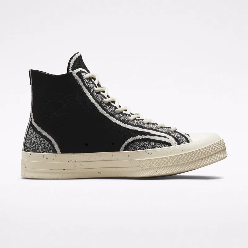 Converse Chuck Taylor All Star 70 Knit Hi Black / Lime Twist / Egret (171486C)