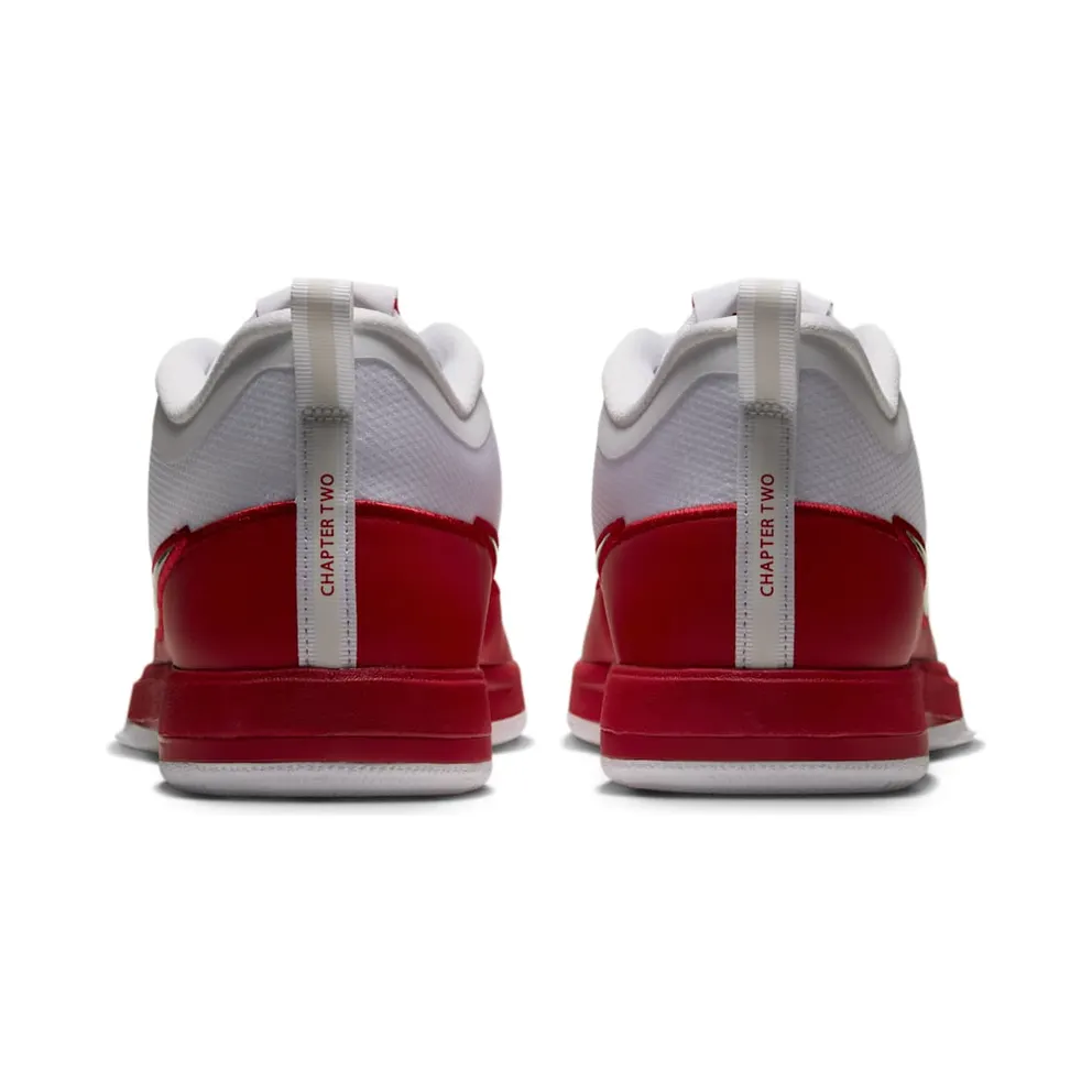 Nike Book 2 – “White / University Red / Metallic Silver” (IZ2372-106)