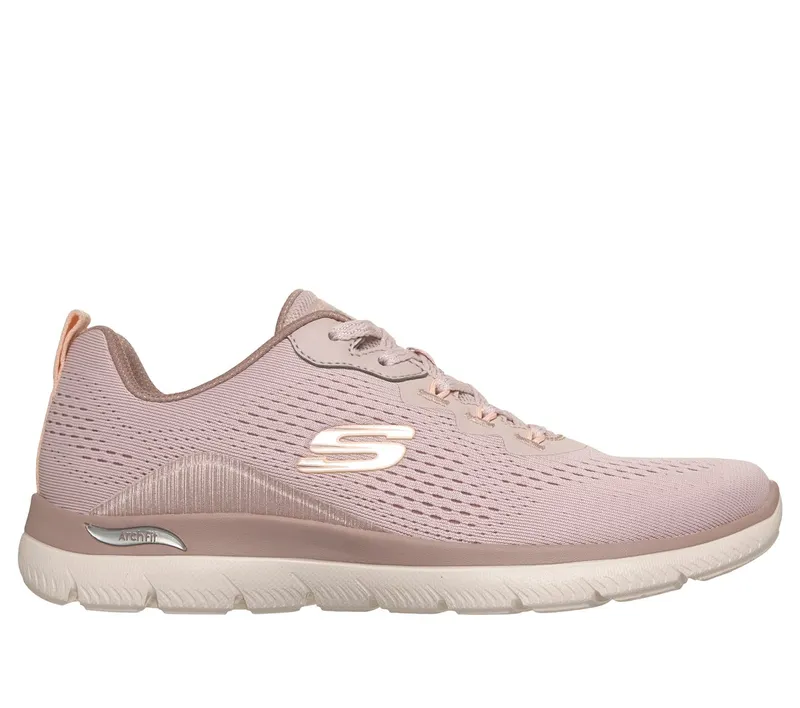 Skechers Arch Fit Summits – Daily Flow Sneaker Licht Mauve