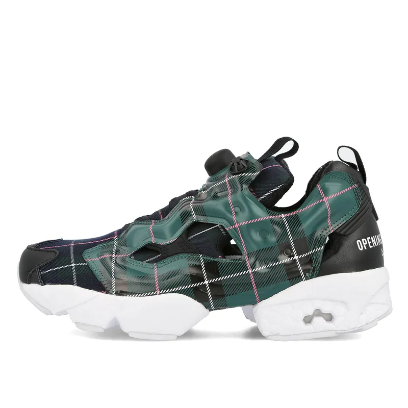 Reebok Instapump Fury Opening Ceremony Plaid Green Green/Blue-Black (Other Brands Reebok)