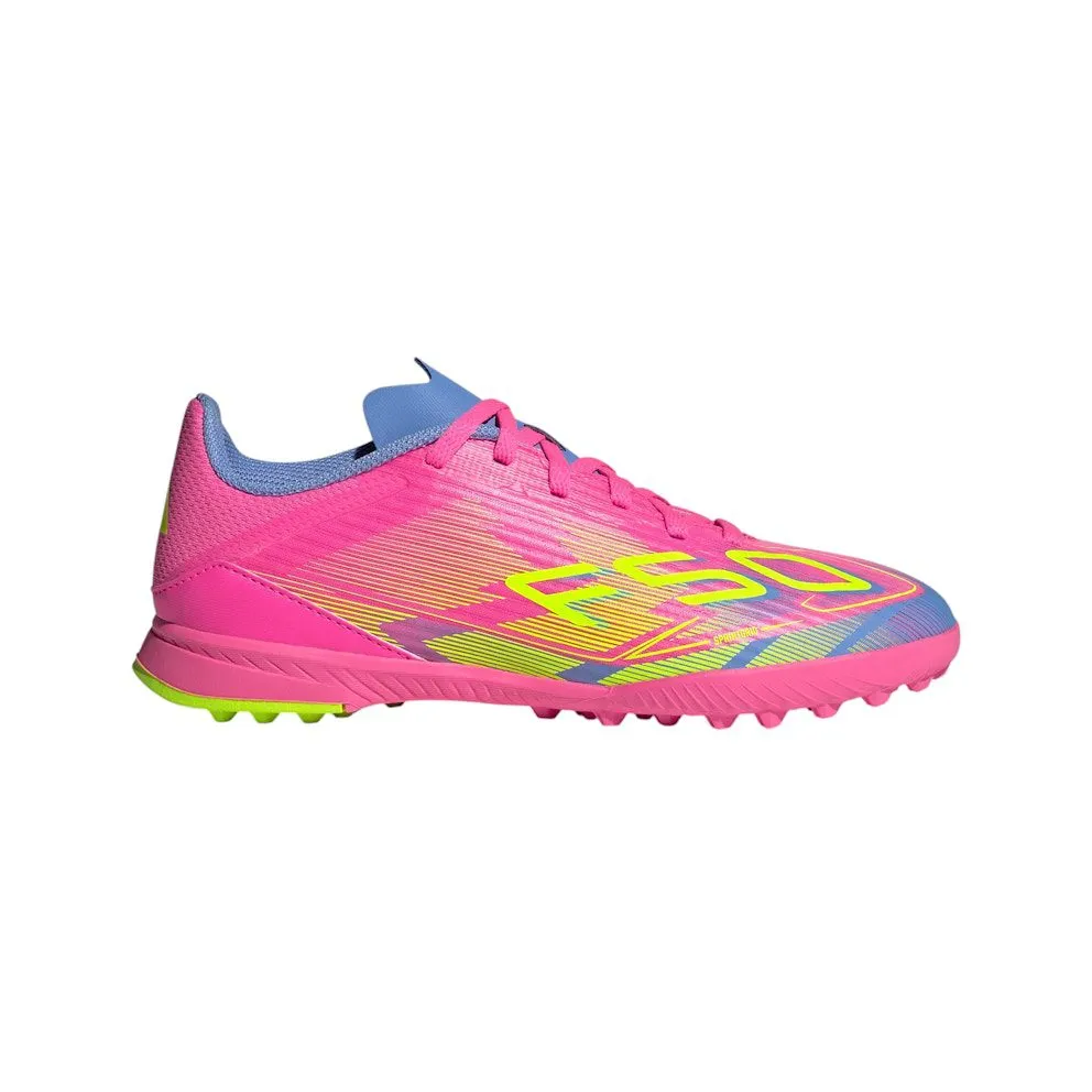 adidas F50 League Turf Lucid Pink Lemon Blue Fusion (IE3755)