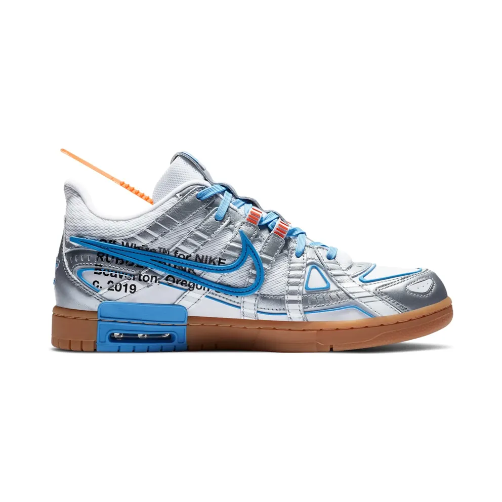 Nike Air Rubber Dunk Off-White UNC White/University Blue-White (CU6015-100)