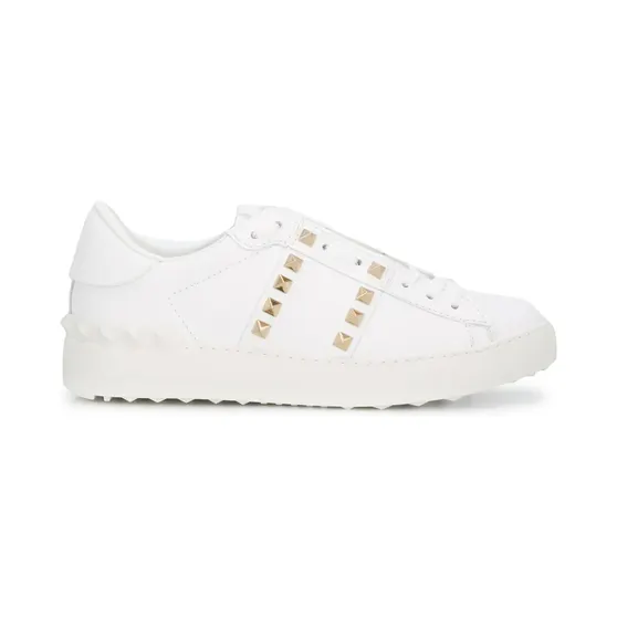 Valentino Garavani Rockstud leren sandalen met studs “White” (WS0A01BHS)