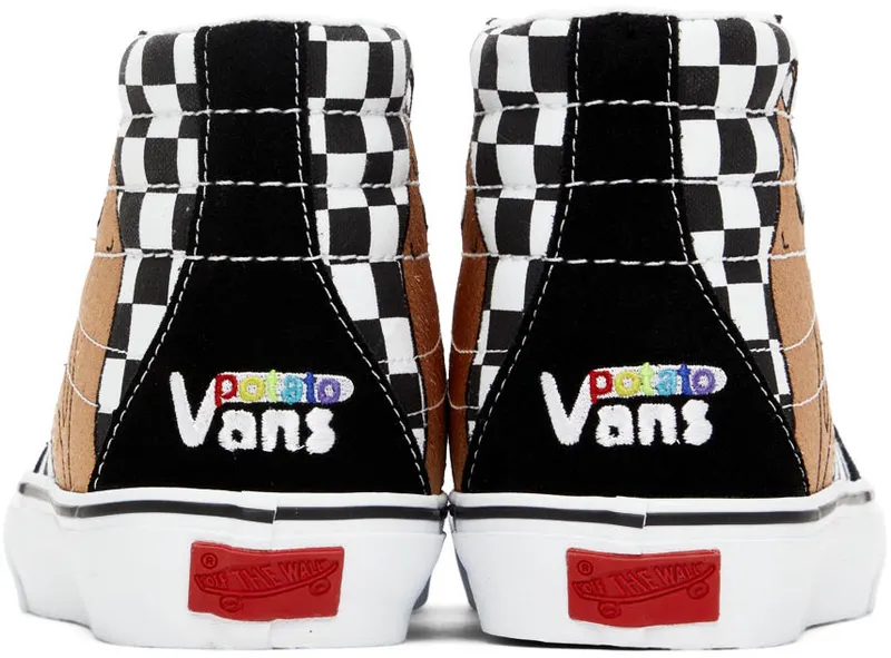 Vans Black & White Imran Potato Edition SK8-Hi VR3 LX Sneakers (VN0A5EE7B7E1)