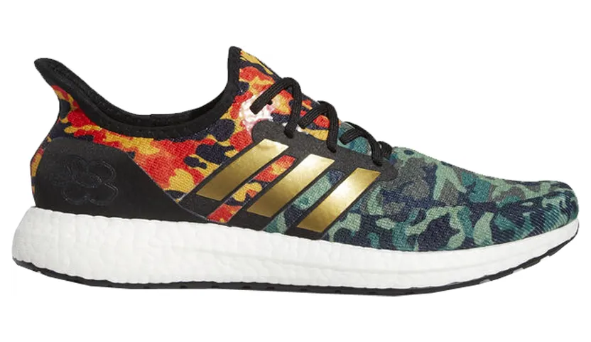 Adidas Speedfactory AM4 Knight ‘Camo’ Green/Gold Metallic/Core Black (FW6630)