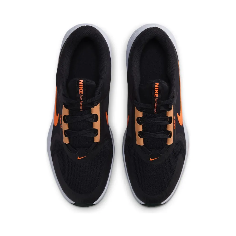 Nike Star Runner 5 Black Total Orange (HF7004-006)