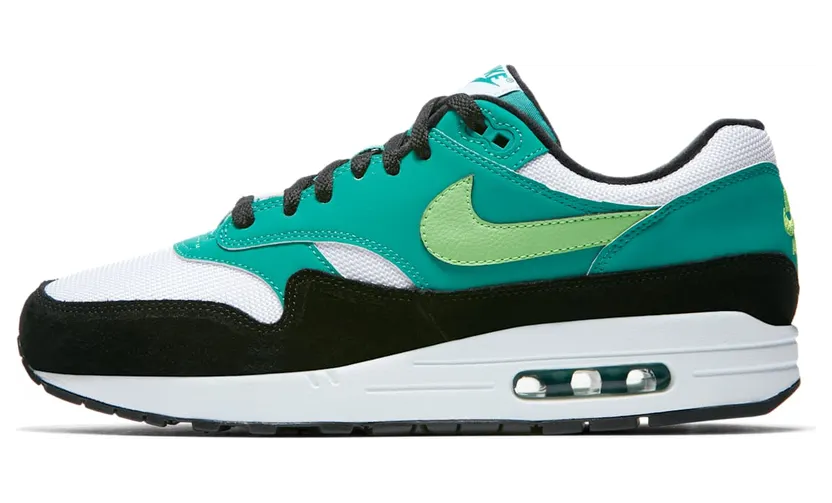 Nike Air Max 1 “White / Neptune Green / Black / Green Strike” (AH8145-107)