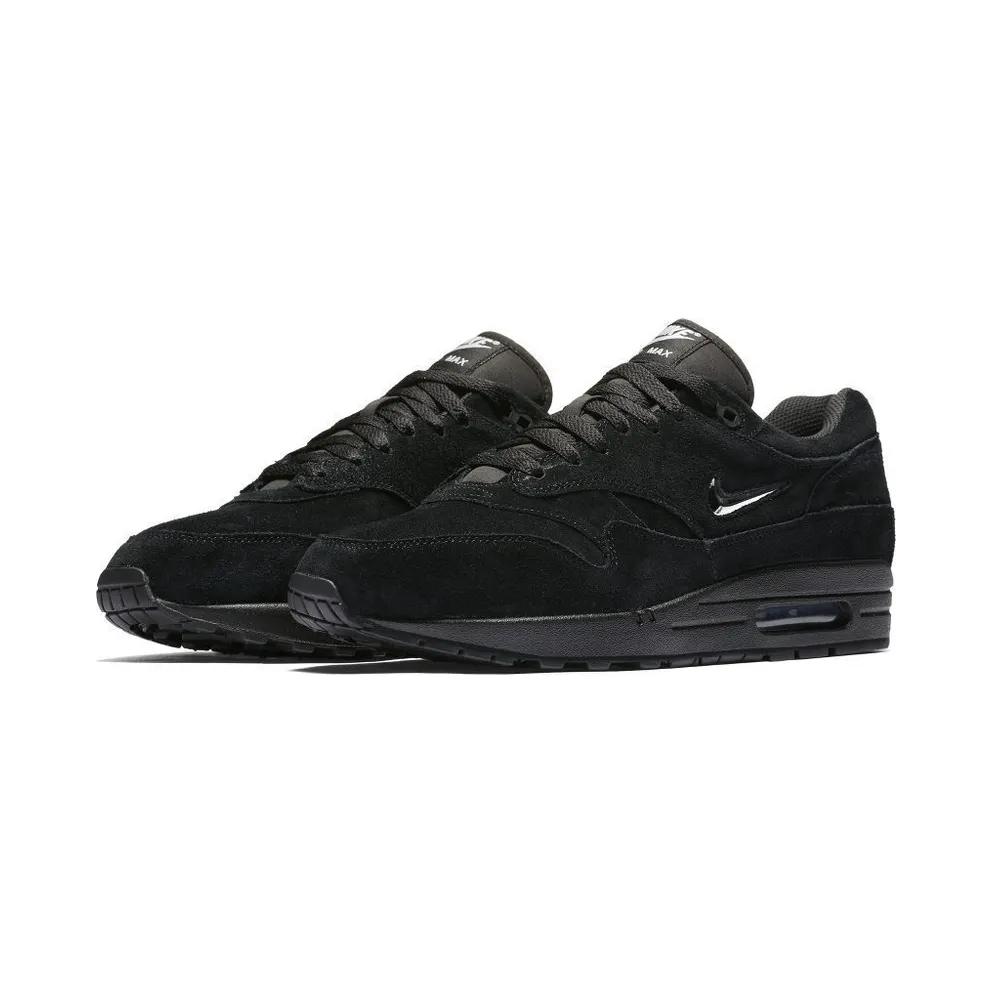 Nike Air Max 1 Jewel Black Chrome Black/Chrome-Black (918354-005)