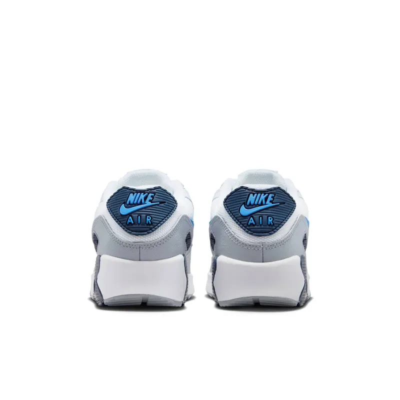 Nike Air Max 90 White/Midnight Navy/Football Grey/Blue Crystal (IQ0098-103)