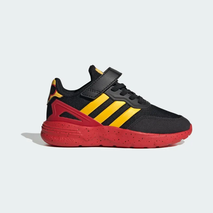 adidas Nebzed x Disney Mickey Mouse Kinderschoenen Core Black / Bold Gold / Better Scarlet (IG5372)