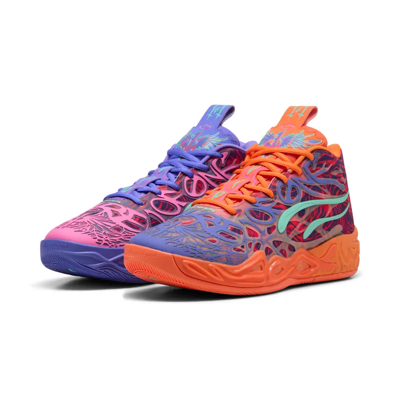 Puma MB.04 Creativity “Dark Amethyst / Orange Glow / Poison Pink / Electric Peppermint” (311690_01)