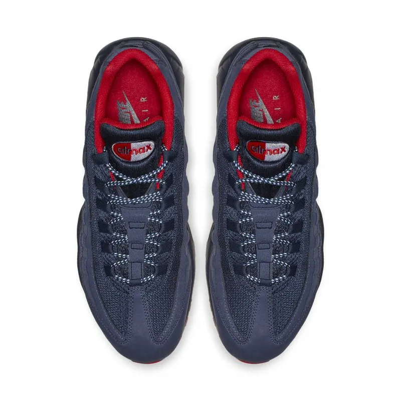Nike Air Max 95 Midnight Navy University Red Midnight Navy/University Red-White (BV1255-400)
