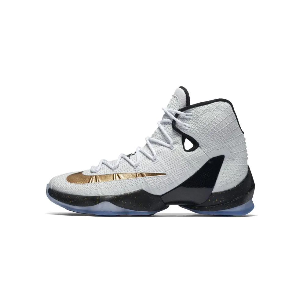 Nike LeBron 13 Elite Gold White/Black-Metallic Gold (831923-170)