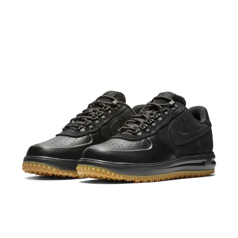 Nike Lunar Force 1 Duckboot Low Black Gum Black/Anthracite-Gum Light Brown (AA1125-005)