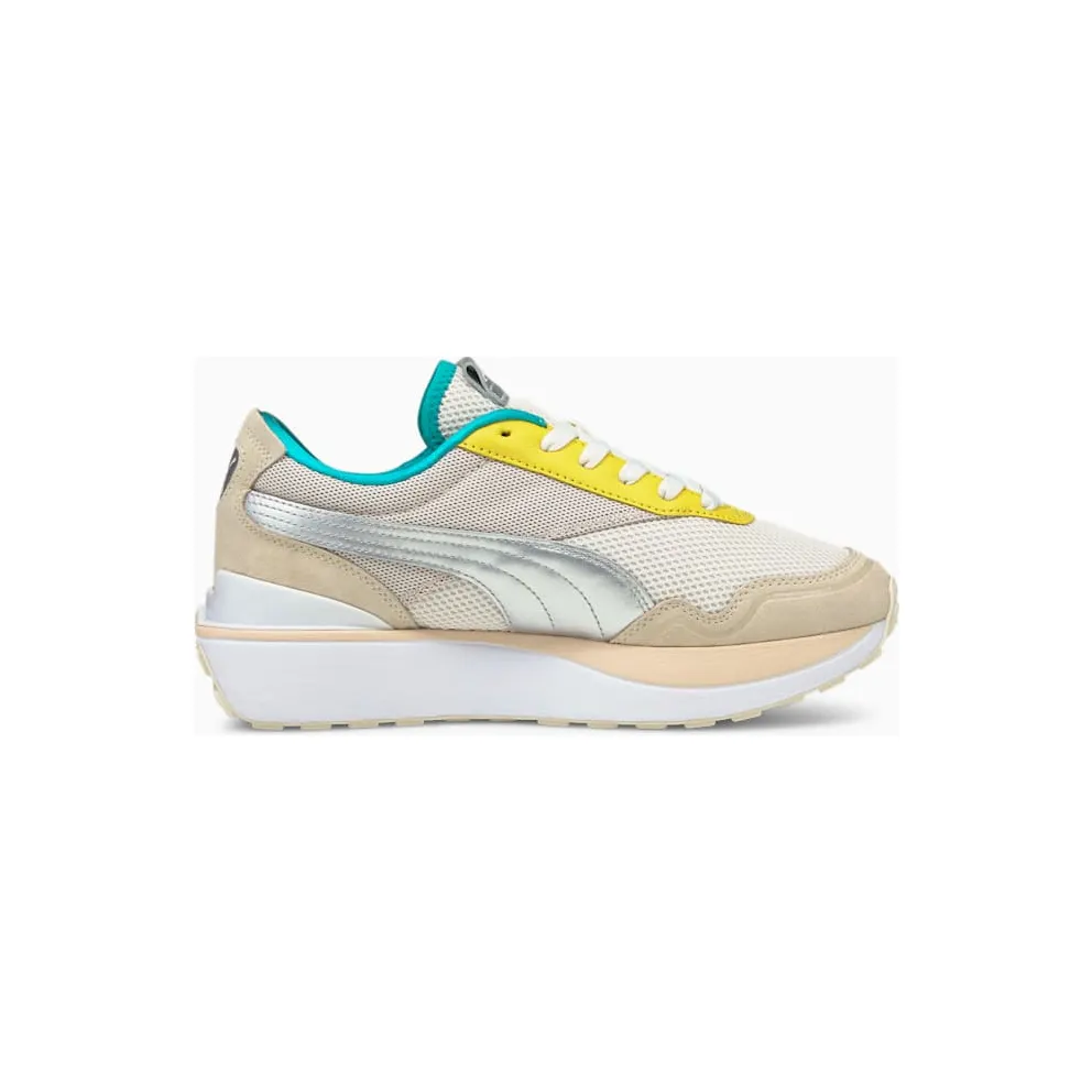 Puma Cruise Rider OQ Damen Silber/Rosa/Weiß (375073-01)