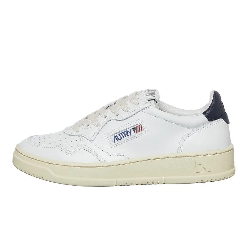 Autry Medalist Low White / Blue (AULWLL12)