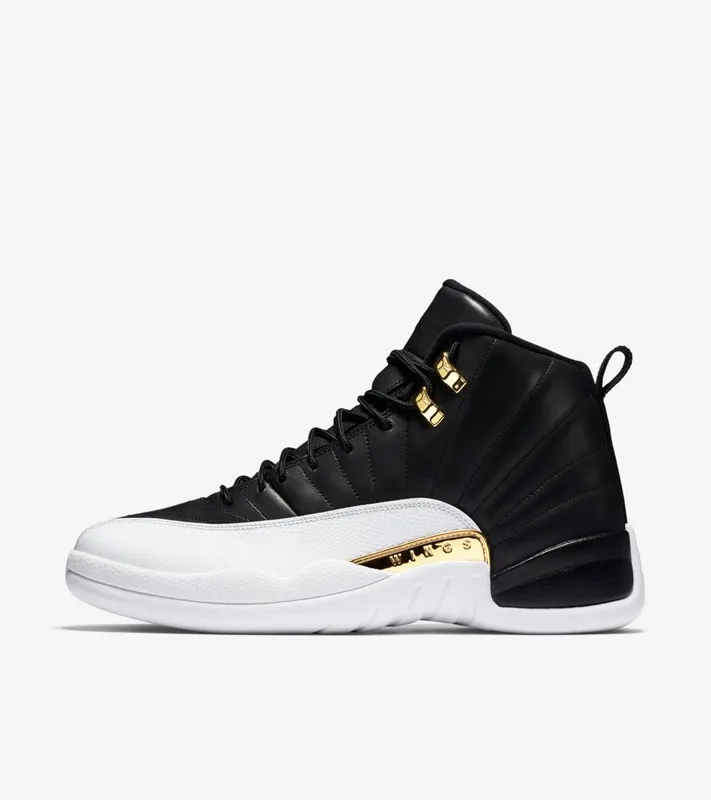 Jordan 12 Retro Wings Black/Metallic Gold/White (848692-033)
