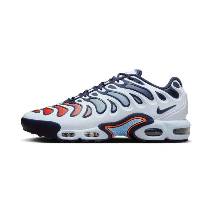 Nike Air Max Plus Drift “Football Grey / Aquarius Blue / Total Orange / Thunder Blue” (FD4290-004)