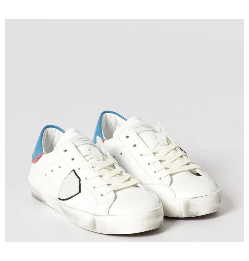Philippe Model Junior Leather Sneakers Philippe Model White (833081)