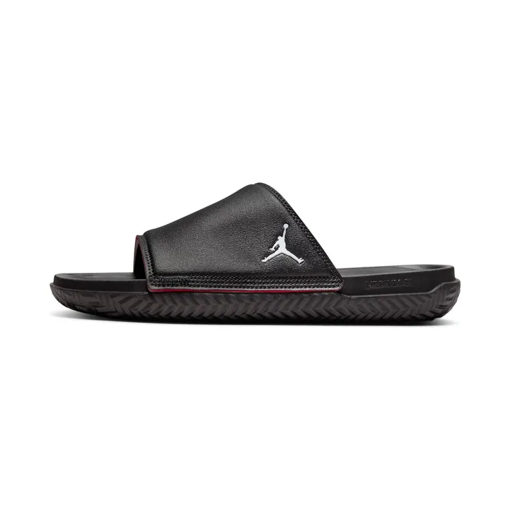 Jordan Play Slippers “Black / Photon Dust / Off-Noir / University Red” (DC9835-060)