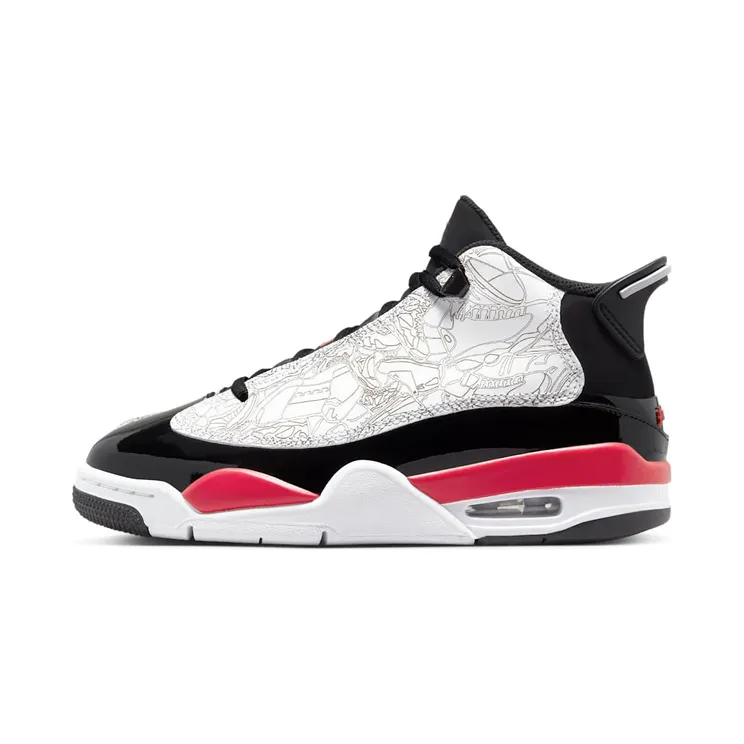 Jordan Dub Zero “White / Black / Fire Red” (DV1360-162)