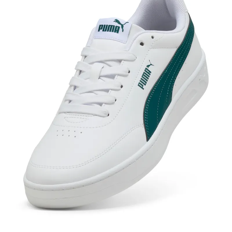 Puma Court Classic Clean “Puma White / Varsity Green” (402223_05)