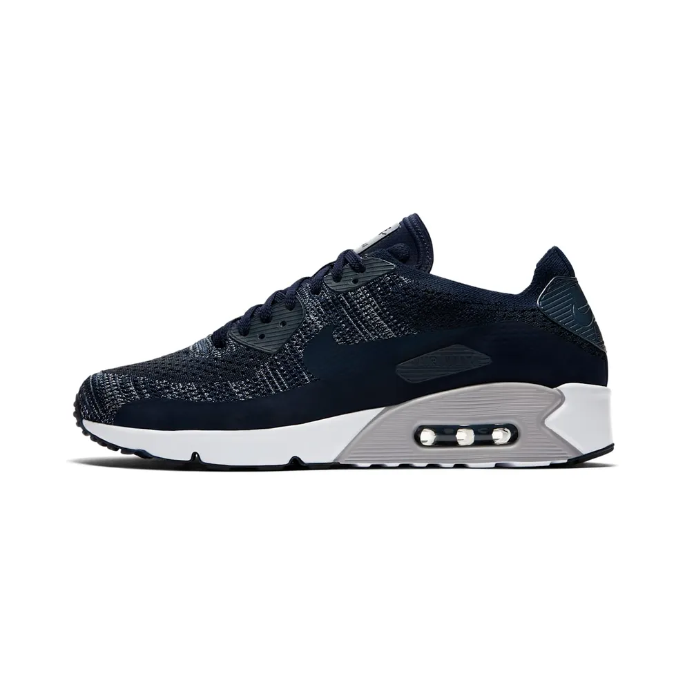 Nike Air Max 90 Ultra 2.0 Flyknit College Navy College Navy (875943-401)