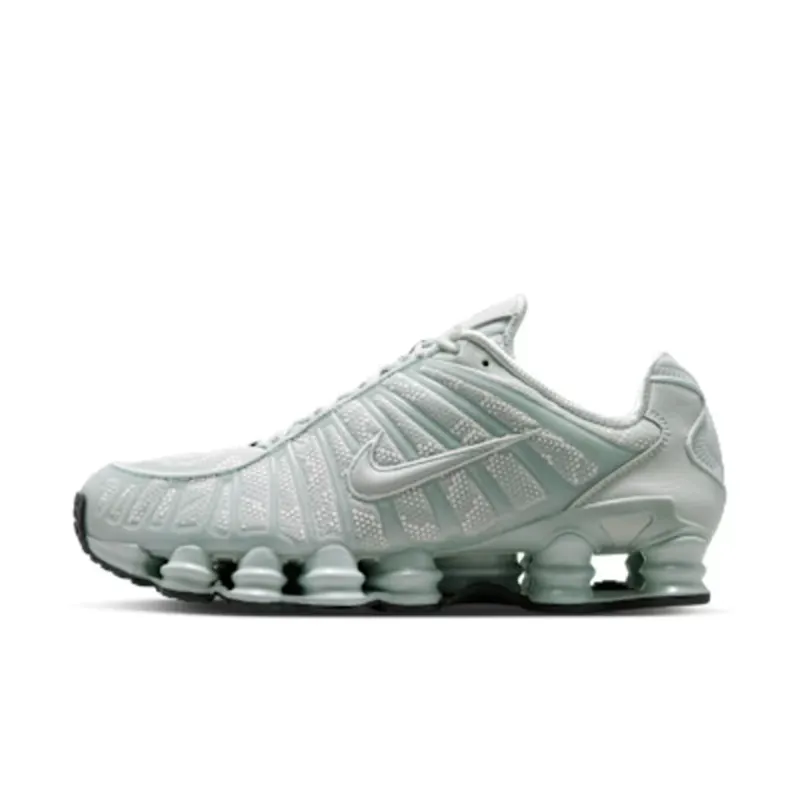 Nike Shox TL “Light Silver / Newsprint” (IM4687-002)