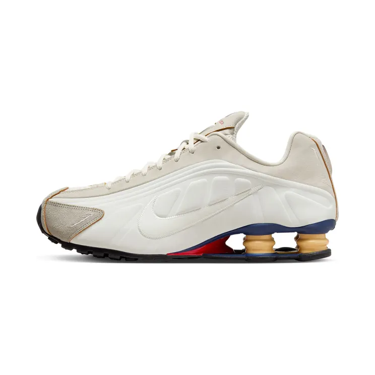 Nike Shox R4 PRM Design By Korea “Phantom / Light Bone / Light Iron Ore / Sail” (HQ3531-099)