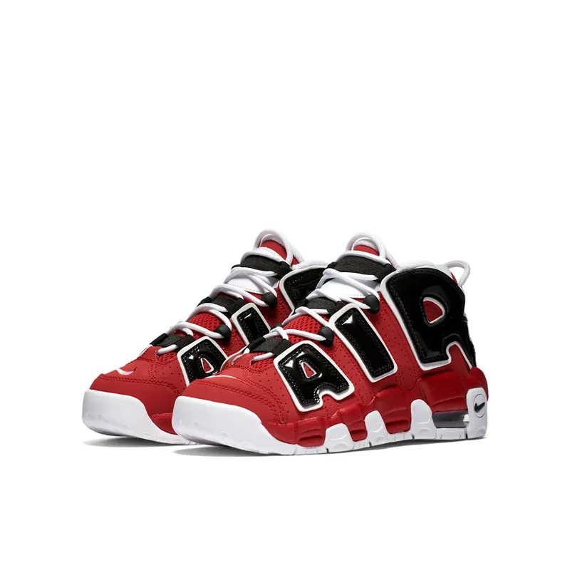 Nike Air More Uptempo Bulls Hoops Pack (GS) Varsity Red/White-Black (415082-600)