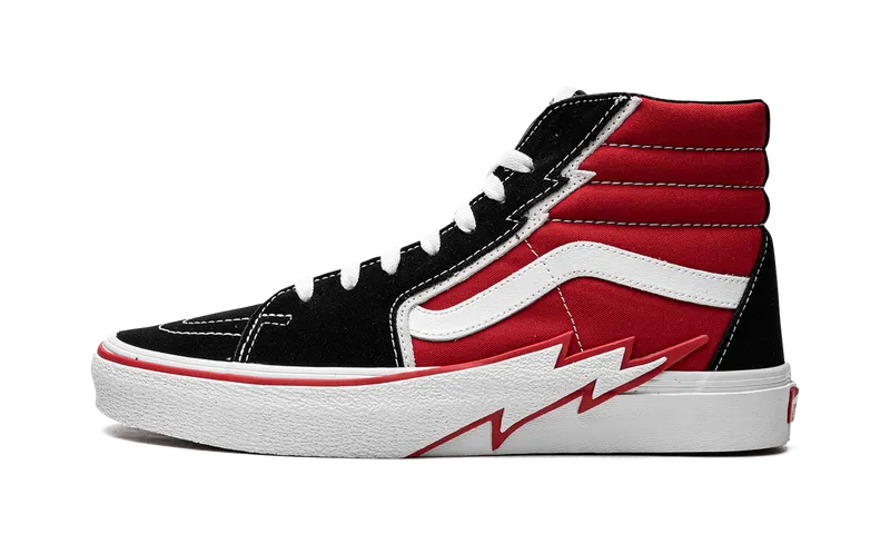 Vans SK8 HI BOLT “Bolt – Black Red” (VN0A5JIV458)