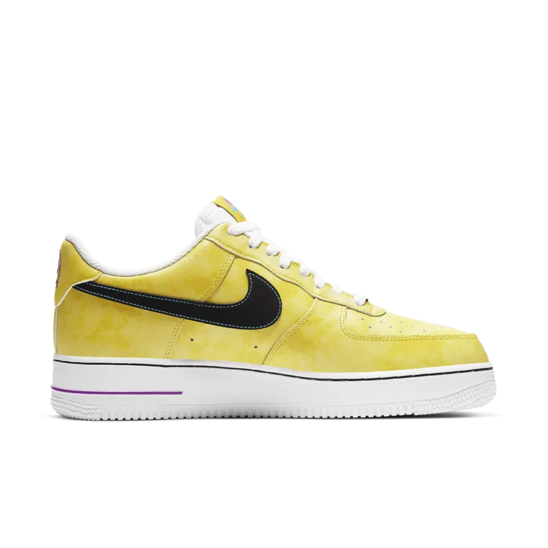 Nike Air Force 1 Low Peace, Love & Basketball Speed Yellow/Black-Laser Blue-White (DC1416-700)