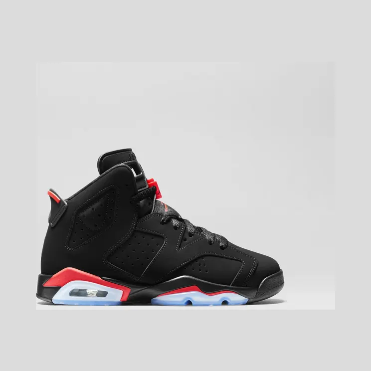 Air Jordan 6 Retro BG Black Infrared (384665-023)