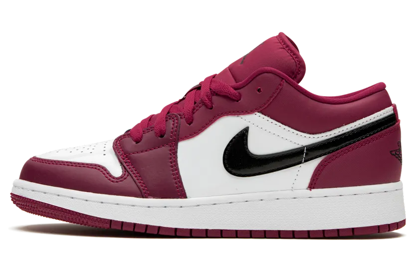 Air Jordan 1 Low’Noble Red’ GS Noble Red/White/Black (553560-604)
