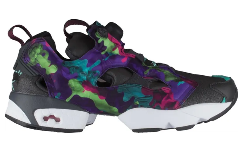 Reebok Instapump Fury Interrupt Multi-Color Coral/Emerald Sea-Pink (Other Brands Reebok)