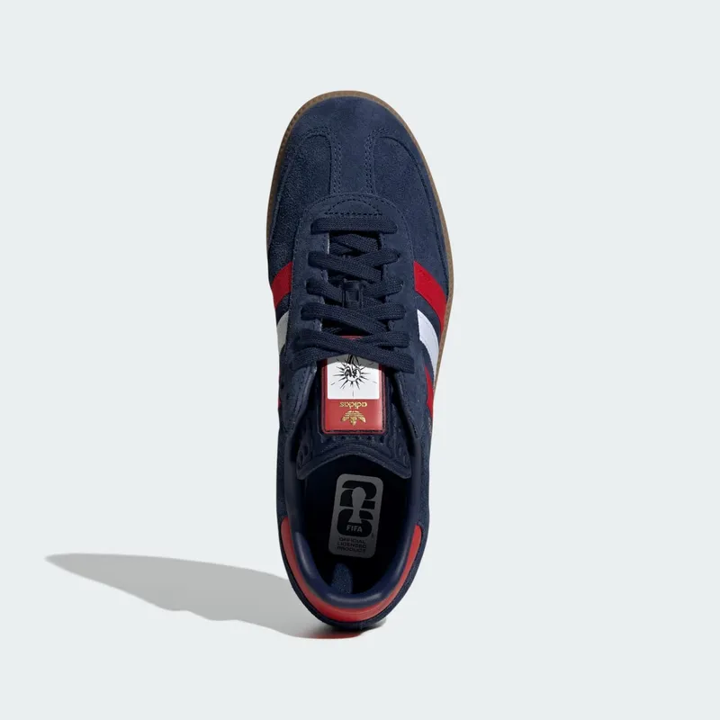 Adidas Samba OG “FIFA World Cup 2026 Night Indigo Scarlet” (IH6828)