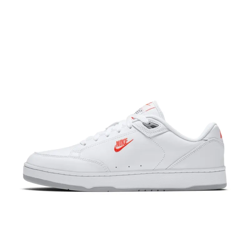 Nike Grandstand 2 White Solar Red Wolf Grey White/Solar Red-Wolf Grey (AA8005-103)