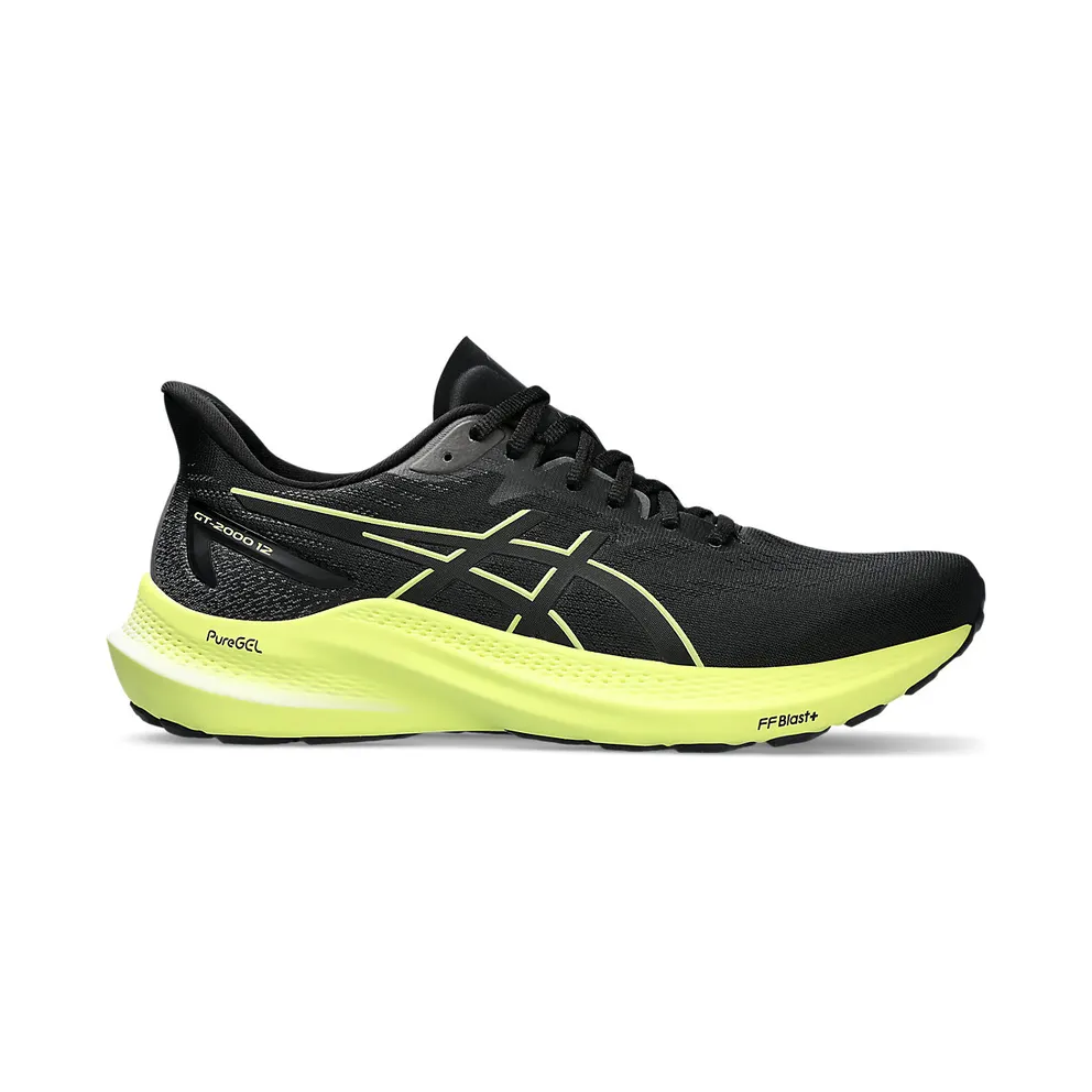 Asics Gt-2000 12 Black/Glow Yellow (1011B691.003)