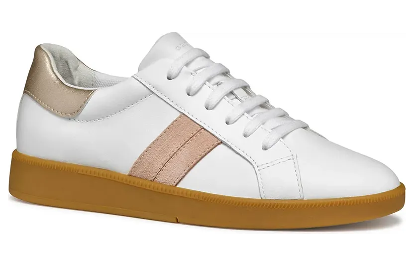 Geox sneaker Wit/Beige (D36UGB08522-C1Z8Z)