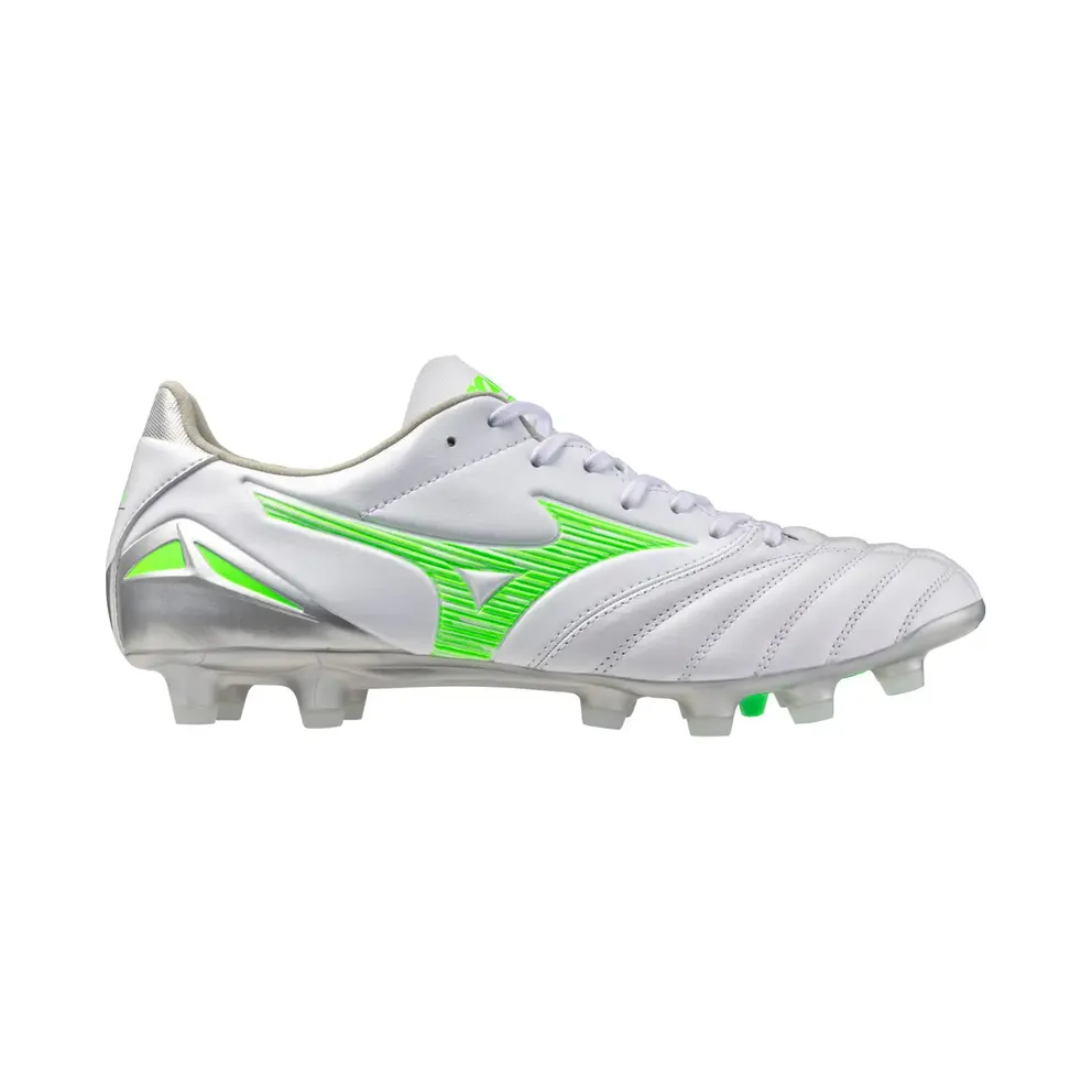 Mizuno Morelia Neo IV Pro MD White Neon Green Cool Gray (P1GA253437)