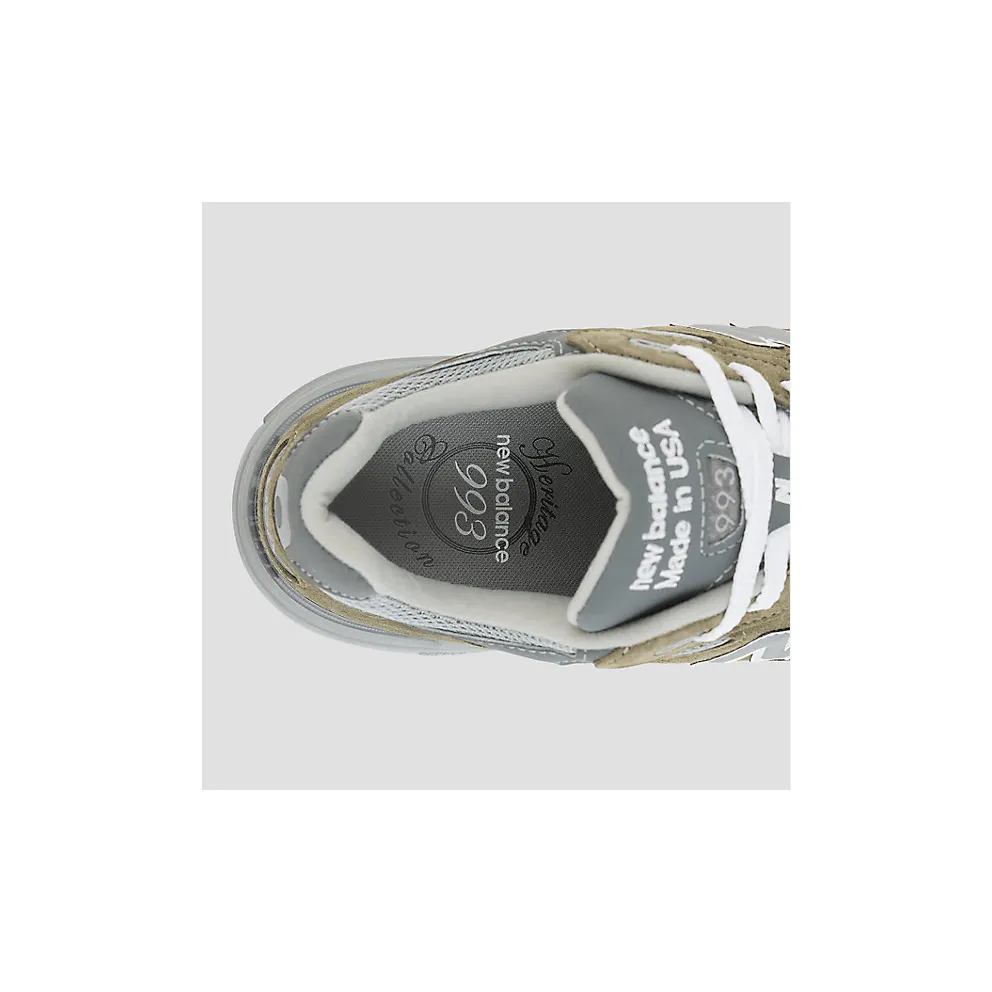 New Balance 993 MiUSA Covert Green Medium Gray (U993CG)