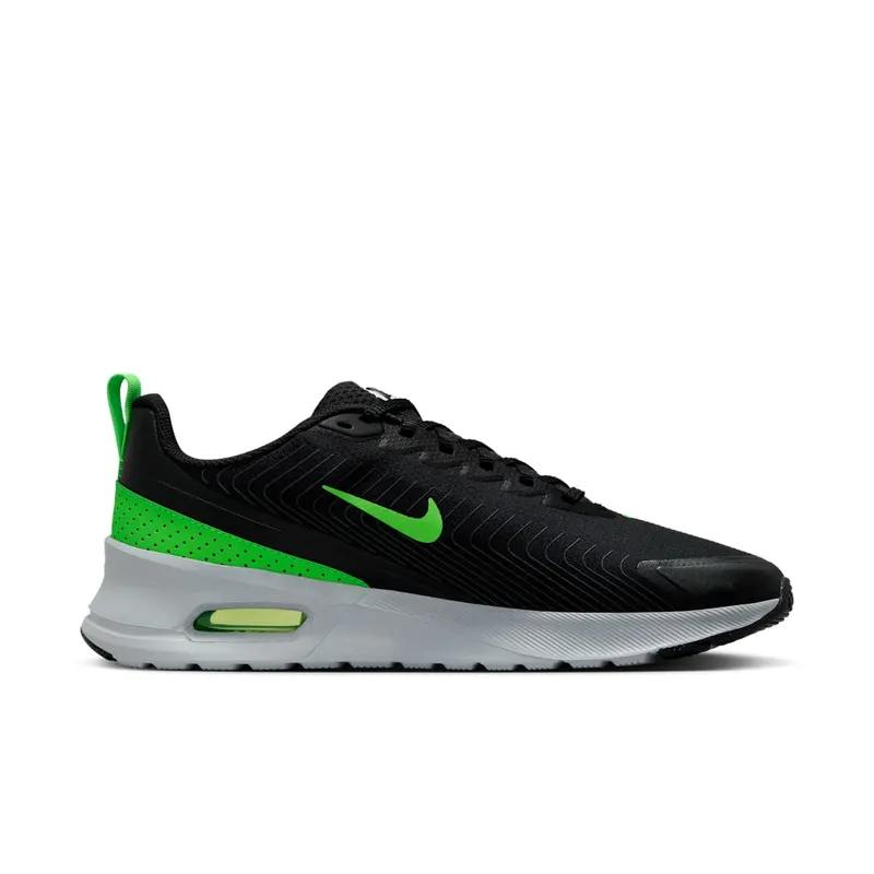 Nike Air Max Nuaxis Black Anthracite Wolf Grey Green Strike (HV5754-010)