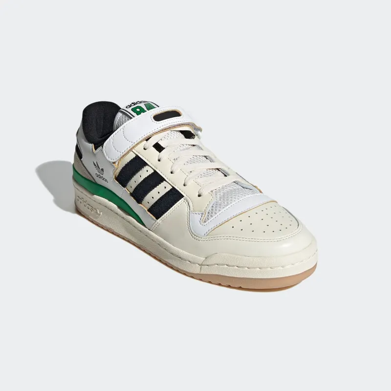 Adidas Forum 84 Low Cream White / Core Black / Green (GX9058)