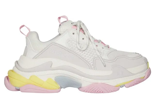 Balenciaga Triple S White Yellow (524039W2FW47541)