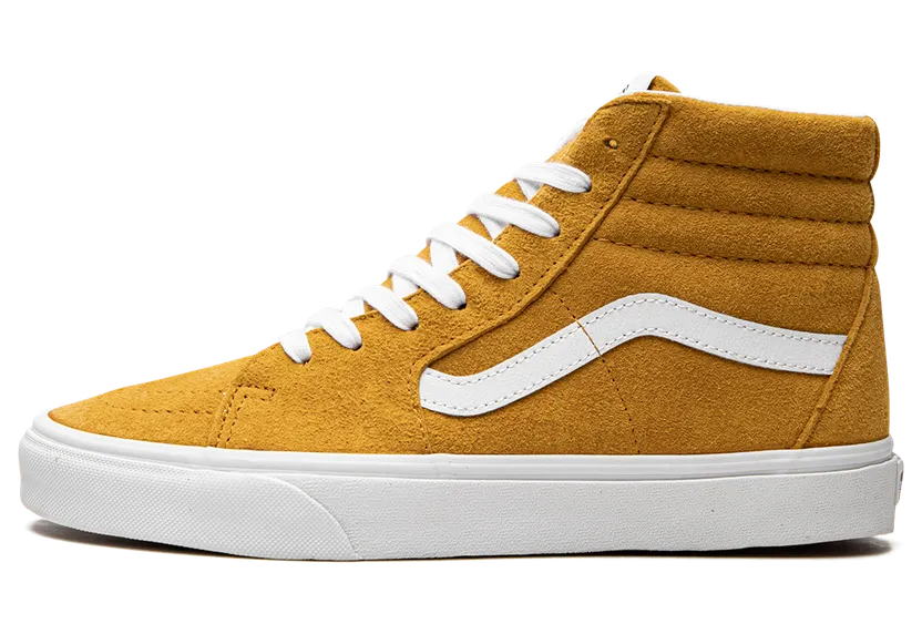 Vans PIG SUEDE SK8 HI “YELLOW/WHITE” (VN0A4BVTF3X)