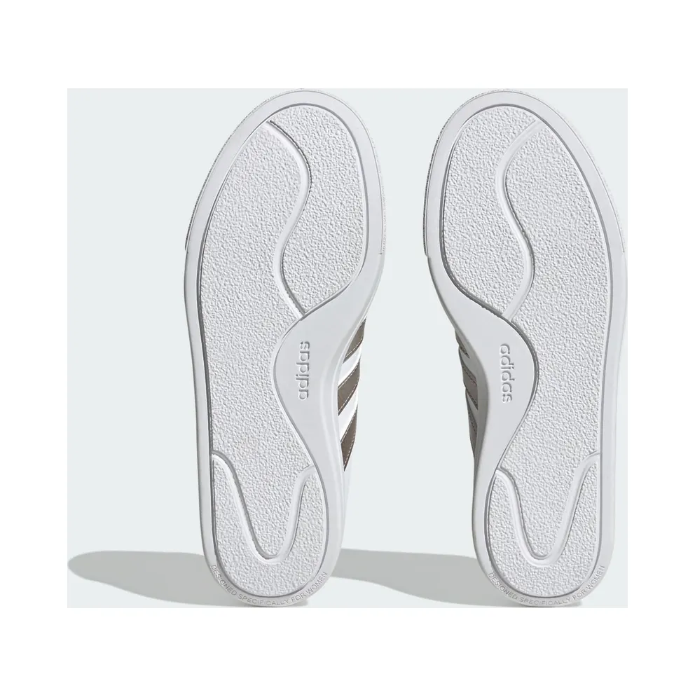 adidas Court Platform Cloud White / Champagne Met. / Aluminium (ID1969)