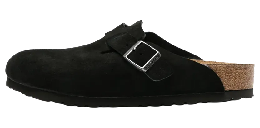 Birkenstock Boston Suede Leather (black) – 1027142